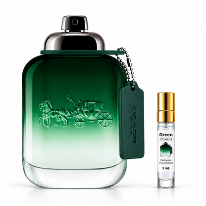 Green - COACH Eau de Toilette para hombre